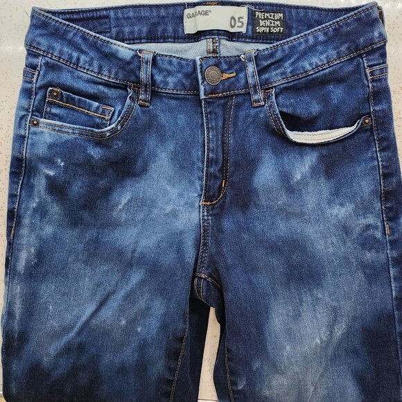 Tie Dyed Denim Jeggings Super Soft - Picture 5 of 13